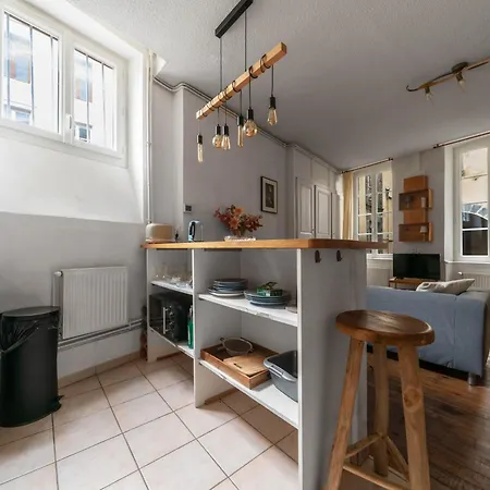 Le Cocon - Cocooning Avec Terrasse - Rue Des Gras Appartement