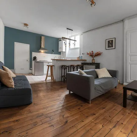 Le Cocon - Cocooning Avec Terrasse - Rue Des Gras Apartamento *