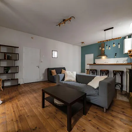 Le Cocon - Cocooning Avec Terrasse - Rue Des Gras Апартаменты