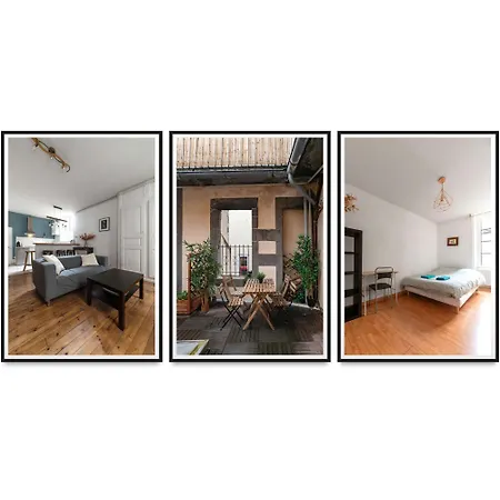 Le Cocon - Cocooning Avec Terrasse - Rue Des Gras Apartment *