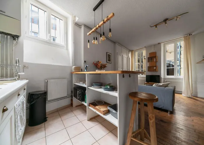 Le Cocon - Cocooning Avec Terrasse - Rue Des Gras Apartment